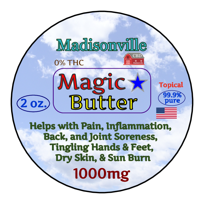 Magic Butter 1,000Mg Jar 2oz – MadisonvilleCBD