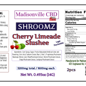 Shroomz Gummies 1600mg